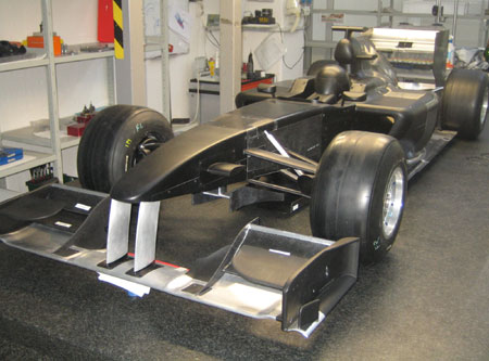 The Litespeedmanaged Lotus F1 Racing team has released two photos of a 