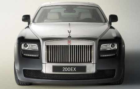 RollsRoyce has released a little more info on the new 200EX Ghost