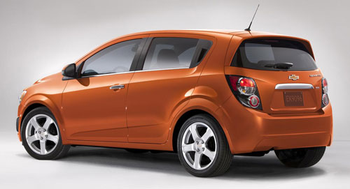 Chevrolet Sonic hatchback and sedan launched at Detroit