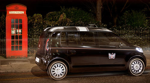 2010 Volkswagen London Taxi Concept. The Volkswagen Taxi Concept is